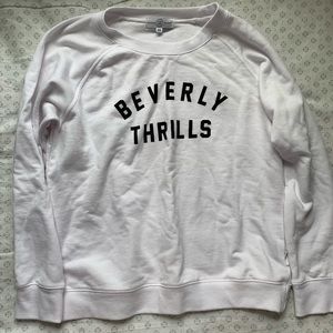 Beverly Thrills graphic crew neck.